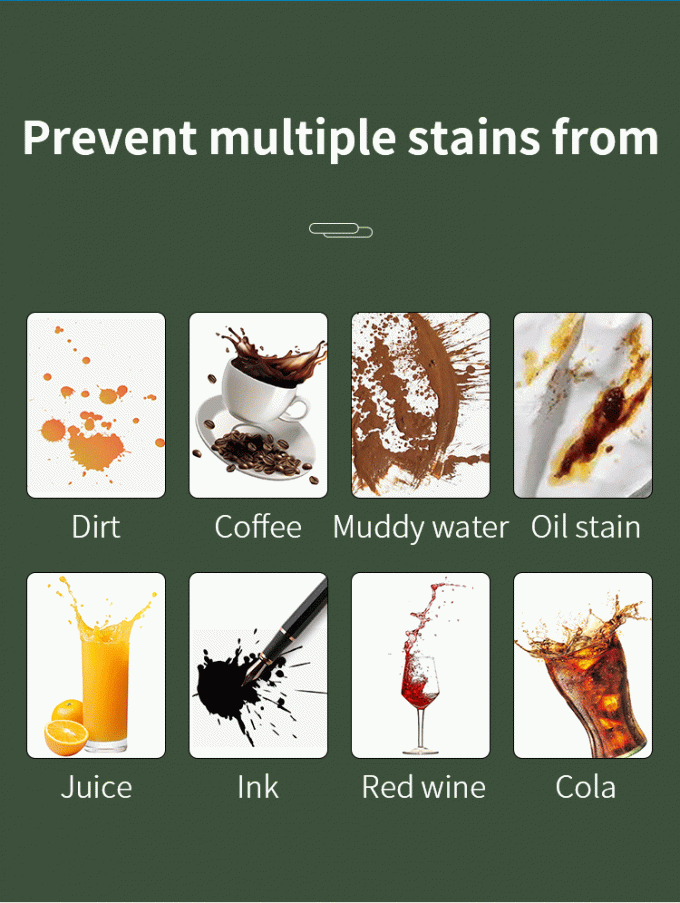 Оптовая продажа PSAF Бесплатно Водоотталкивающее Водостойкое для тканей Кожа Мебельная защита Уход за мебелью Водостойкий спрей 4